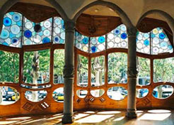 Casa Batllo interior window