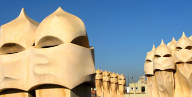 Casa Mila roof warriors